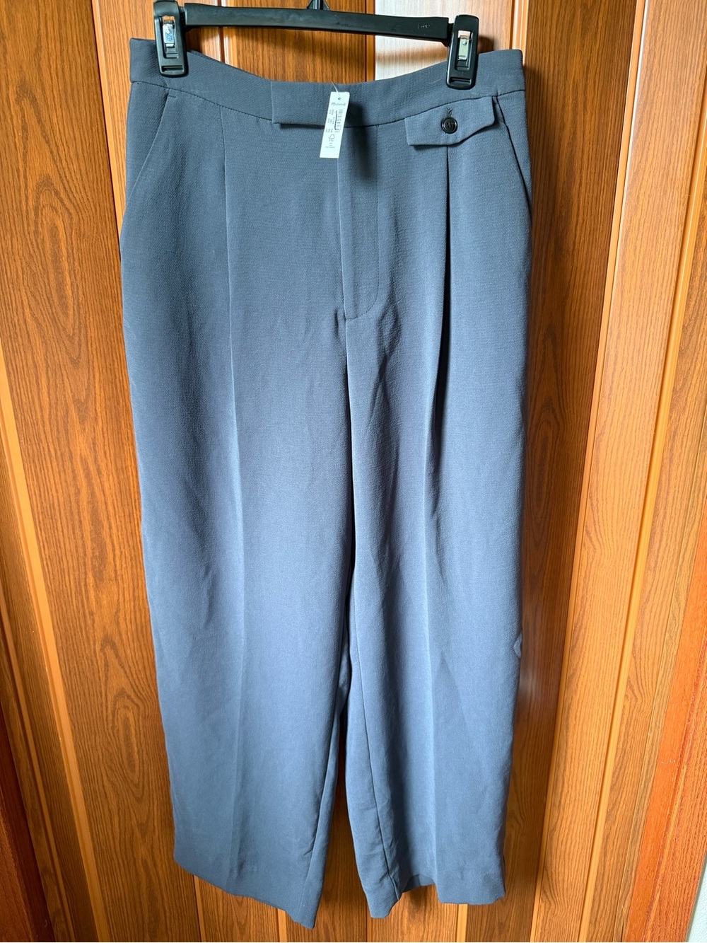 Madewell Pleated Tapered leg Pants